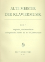 Alte Meister der Klaviermusik Band 4 fr Klavier Englische, niederlndische und spanische Meister des 16.-18. Jhs