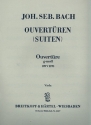 Ouvertre (Suite) g-Moll BWV1070 fr Streichorchester Viola