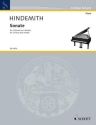 Sonate fr 2 Klaviere 4-hndig Partitur