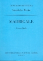 Smtliche Madrigale Band 6  Partitur