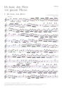 Ich danke dem Herrn von ganzem Herzen fr Soli (SATB), Chor und Orchester Violine 1