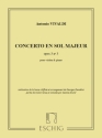 CONCERTO SOL MAJEUR POUR VIOLON ET ORCHESTRE A CORDES, R 310/P 96/ F I:173    EDITION VIOLON/PIANO