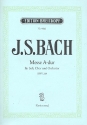 Messe A-Dur BWV234 fr Soli, gem Chor und Orchester Klavierauszug