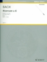 Ricercare a 6 c-Moll BWV 1079 fr Streichorchester Partitur