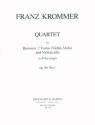 Quartet B flat major op.46,1 for bassoon, 2 violins and violoncello