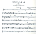 Sonate e-Moll Nr.2 fr 2 Violinen und Bc Violine 2