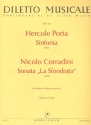 Sinfonia (Porta) und Sonata La Sfondrata (Corradini) fr Violine und Bc