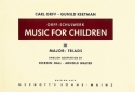 Music for Children Band 3 fr Singstimme, Blockflte und Schlagzeug Sing- und Spielpartitur