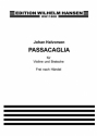 Passacaglia fr Violine und Viola Partitur und Stimmen Verlagskopie