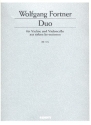 Duo aus 7 Inventionen fr Violine und Violoncello Partitur