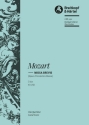 Missa C-Dur KV258 fr Soli (SATB), Chor und Orchester Chorpartitur