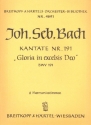 Gloria in excelsis Deo Kantate Nr.191 BWV191 Harmonie