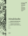 Konzert-Ouverture Nr.1 zu Shakespeares 'Sommernachtstraum' op.21 fr Orchester Violine 1