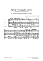 Spruch fr Mnnerchor a cappella Singpartitur