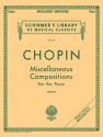 MISCELLANEOUS COMPOSITIONS FOR PIANO JOSEFFY, RAFAEL, ED