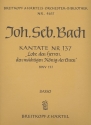 Lobe den Herren den Mchtigen Kantate Nr.137 BWV137 Violoncello / Kontrabass