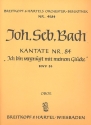 Ich bin vergngt Kantate Nr.84 BWV84 Harmonie (Oboe)