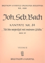 Ich bin vergngt Kantate Nr.84 BWV84 Violine 2