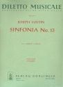 Sinfonie D-Dur Nr.13 Hob.I:XIII fr orchester Partitur