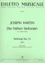 Sinfonie D-Dur Nr.3 Hob.I:13 fr Orchester Stimmenset (Harmonie und 4-3-2-2-1)