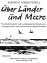 ber Lnder und Meere fr gem Chor, Klavier und Schlagzeug Schlagzeug