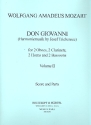 Don Giovanni vol.2 for wind octet score and 8 parts