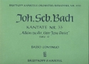 Allein zu Dir Herr Jesu Christ Kantate Nr.33 BWV33 Orgel