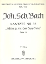 Allein zu Dir Herr Jesu Christ Kantate Nr.33 BWV33 Viola