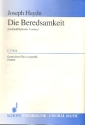 Die Beredsamkeit Hob. XXVc:4 fr gemischten Chor (SATB) Chorpartitur