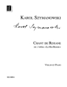 Chant de Roxane de l'opera Le roi Roger transcription pour violon et piano