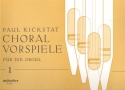 Choralvorspiele Band 1 fr Orgel