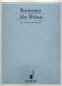 Alte Weisen fr Violine und Klavier