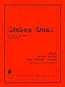 7 Duos fr Violine (Flte) und Gitarre