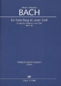 Ein feste Burg ist unser Gott Kantate Nr.80 BWV80 Partitur (dt/en)