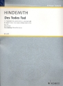Des Todes Tod op. 23a fr eine Frauenstimme mit Begleitung von 2 Bratschen und 2 Celli Klavierauszug