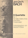 Quartette Nr.1 fr Flte, Violine, Viola und Bc Stimmen