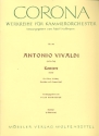 Konzert B-Dur fr Oboe, Violine, Streicher und Bc Partitur (= Tasteninstrument),  Archivkopie