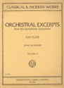 Orchestral Excerpts from the symphonic Repertoire vol.5 for flute