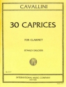 30 Caprices for clarinet DRUCKER, ST., ED.