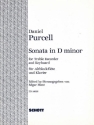 Sonata d minor for treble recorder and piano HUNT, EDGAR, ED