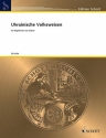 Ukrainische Volksweisen fr hohe Singstimme und Gitarre (ukr./dt.) (SGST/GIT)