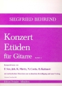 Konzertetden Band 2 fr Gitarre