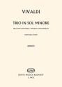 Trio sol minore RV85 F.XVI:4 per liuto (chitarra), violino e violoncello Partitur und 2 Stimmen