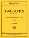 2 Suites for 2 violins and cello 3 parts