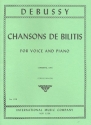 Chansons de Bilitis for voice and piano (original key)