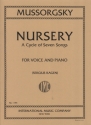 Nursey - a cycle of 7 songs (original key) for voice and piano