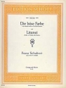 Die bse Farbe op.25,17 fr hohe Singstimme und Klavier