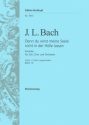 Denn du wirst meine Seele nicht in der Hlle lassen Kantate Nr.15 BWV15 Klavierauszug (dt)