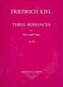 3 Romances op.69 for viola and piano