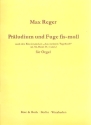 Prludium und Fuge fis-moll op. 82 fr Orgel